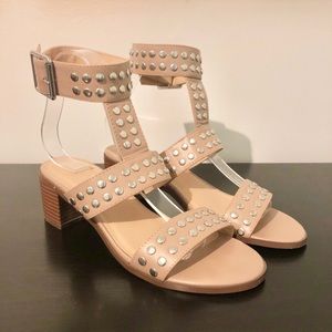 Studded Gladiator Buckled Sandals